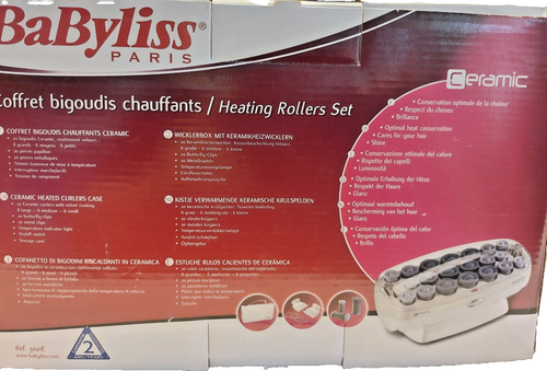 Lockenwickler SET BaByliss neu/OVP,Keramikheizwickler in 3 Größen, außen Velour - Bild 2 von 4