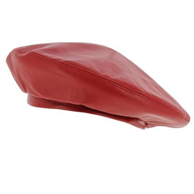 PU Leather Berets for Women French Beret Hats Artist Painter  display picture 1