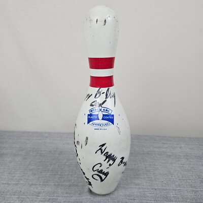 Brunswick Bowling Pin Max 15” WIBC ABC Surlyn Coated Plastic Brunswick Bowling Pin Max 15” WIBC ABC Surlyn Coated Plastic