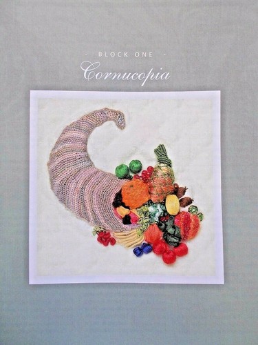Inspirations~The Embroidered Miniature Quilt~Helen Marshall~Flowers~Fruit~P/B - Picture 7 of 12