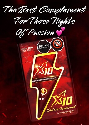 X 10 Sachets Men & Women Sex Enhancement Potent Formula for Best