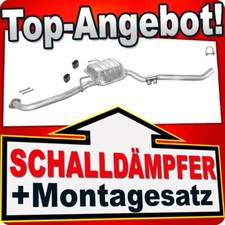 Mittelschalldämpfer für OPEL OMEGA B 2.5 2.6 V6 Kombi Mitteltopf RECHTS