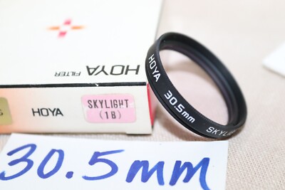 NEW Vtg HOYA 30.5mm SKY 1B FILTER Japan 30.5mm Skylight 1B Filter-Mint No Flaws