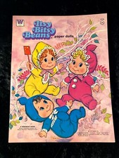 Itsy Bitsy Beans Paper Doll Book Uncut Whitman Pub. 1975