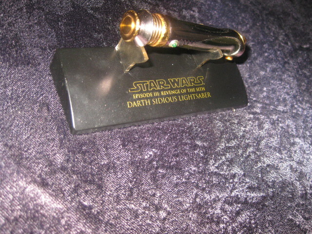 Star Wars Master Replicas Mini .45 Scale Lightsaber Lot of 3 see