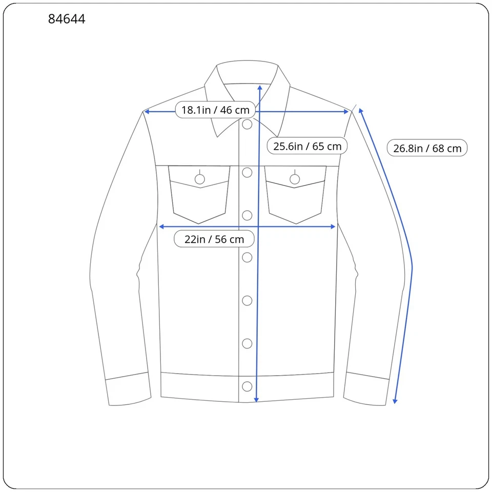 Cheap Monday Stapie Denim Sulphur Blue Jacket Men Large New Buttoned Polo - Image 3 of 4