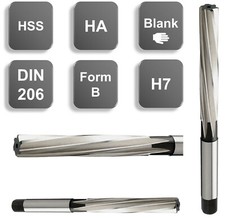 HSS Handreibahle, H7 Toleranz, DIN206 Form B Ø 2 bis 20 mm ✔ NEU ✔ Top-Werkzeug!