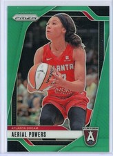 2024 Panini Prizm WNBA Green Prizm 37 Aerial Powers Atlanta Dream