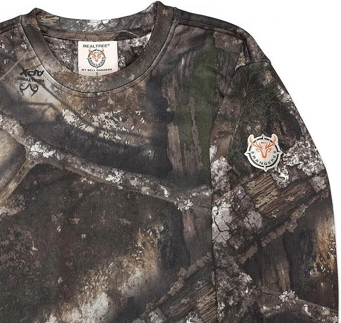 Pulôver Realtree APX camuflagem gola redonda moletom premium dura poliéster flee - Imagem 3 de 4