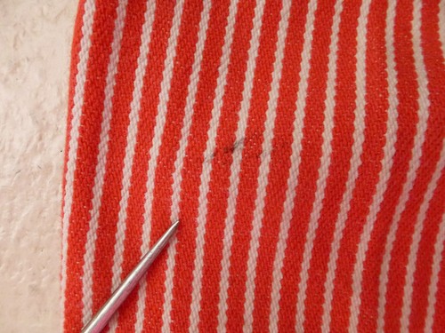 OshKosh BGosh Vtg Vestback Bib Overalls Size 4 Red Railroad Stripe Denim USA - Picture 16 of 21