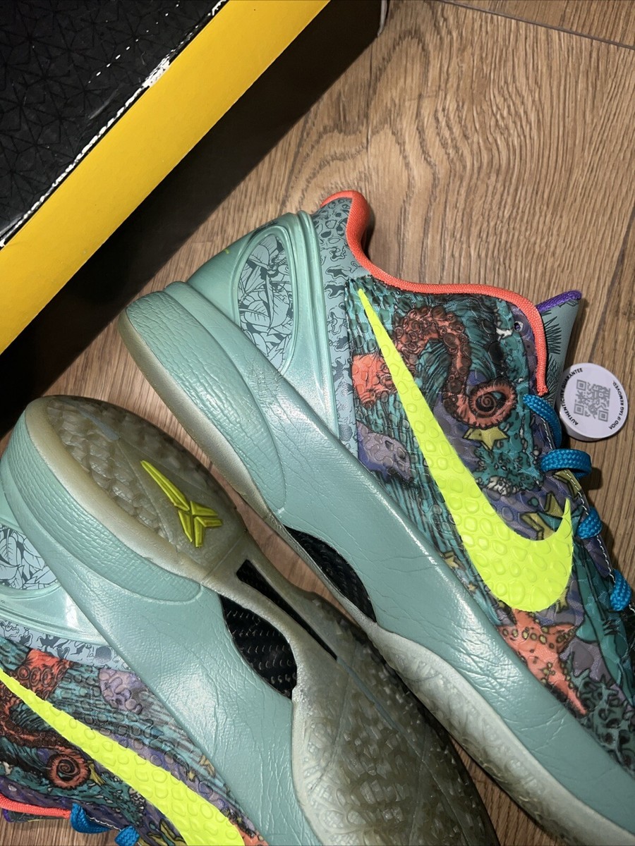 Size 10 Nike Zoom Kobe 6 Prelude All Star MVP 640220-001 Preowned