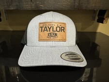 EH Taylor Bourbon Whiskey Inspired Snapback Hat - Trucker Hat - Buffalo Trace