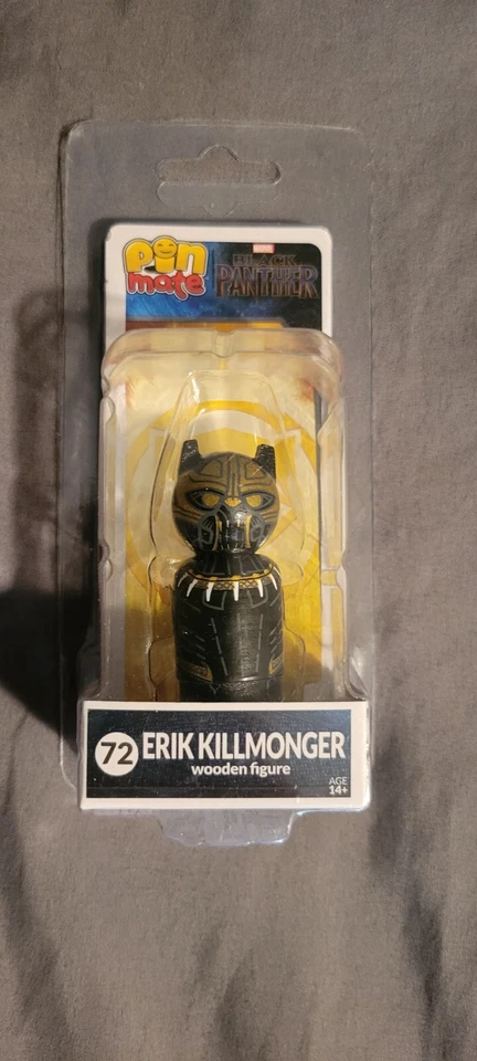 Marvel, 5pc Black Panther Wooden Figure Set - Image 3 of 4