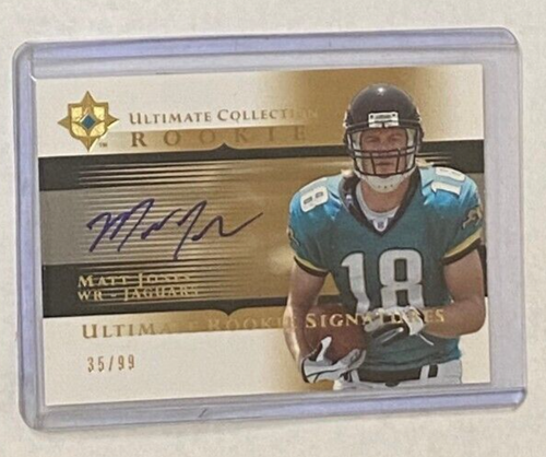2005 Ultimate Collection #227 Matt Jones AU #35/99 RC Arkansas Razorbacks Jags