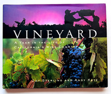 Vineyard A Year In the Life by Sterling and Katz  *HC  *Actual Book Pic *Excelle