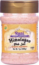 Rani Himalayan Pink Salt Powder (84 Essential Trace Minerals) 7oz (200g) PET Jar