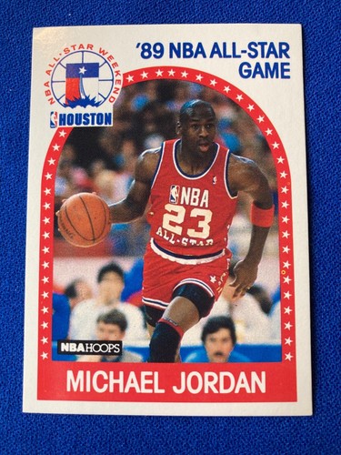 1990 NBA Hoops Michael Jordan All Star Game 21 Chicago Bulls - Bild 1 von 3
