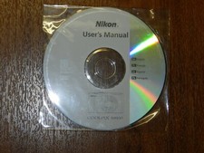 New Nikon OEM Genuine CD with User's Guide Instructions Manual for Coolpix S8100