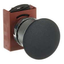 GE ABB Power 184040 P9MEM4NN Button A Mushroom D.1 9/16in Black