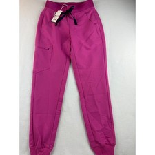 FIGS Technical Collection Zamora XXS Magenta Pink Jogger Scrub Pants New