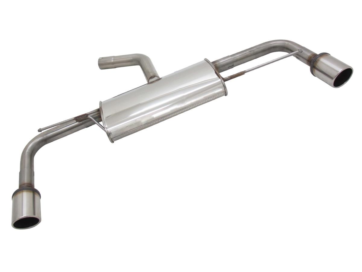 Silencieux arriere inox X-trem pour reparer et sublimer le pot de votre Scirocco 08-14