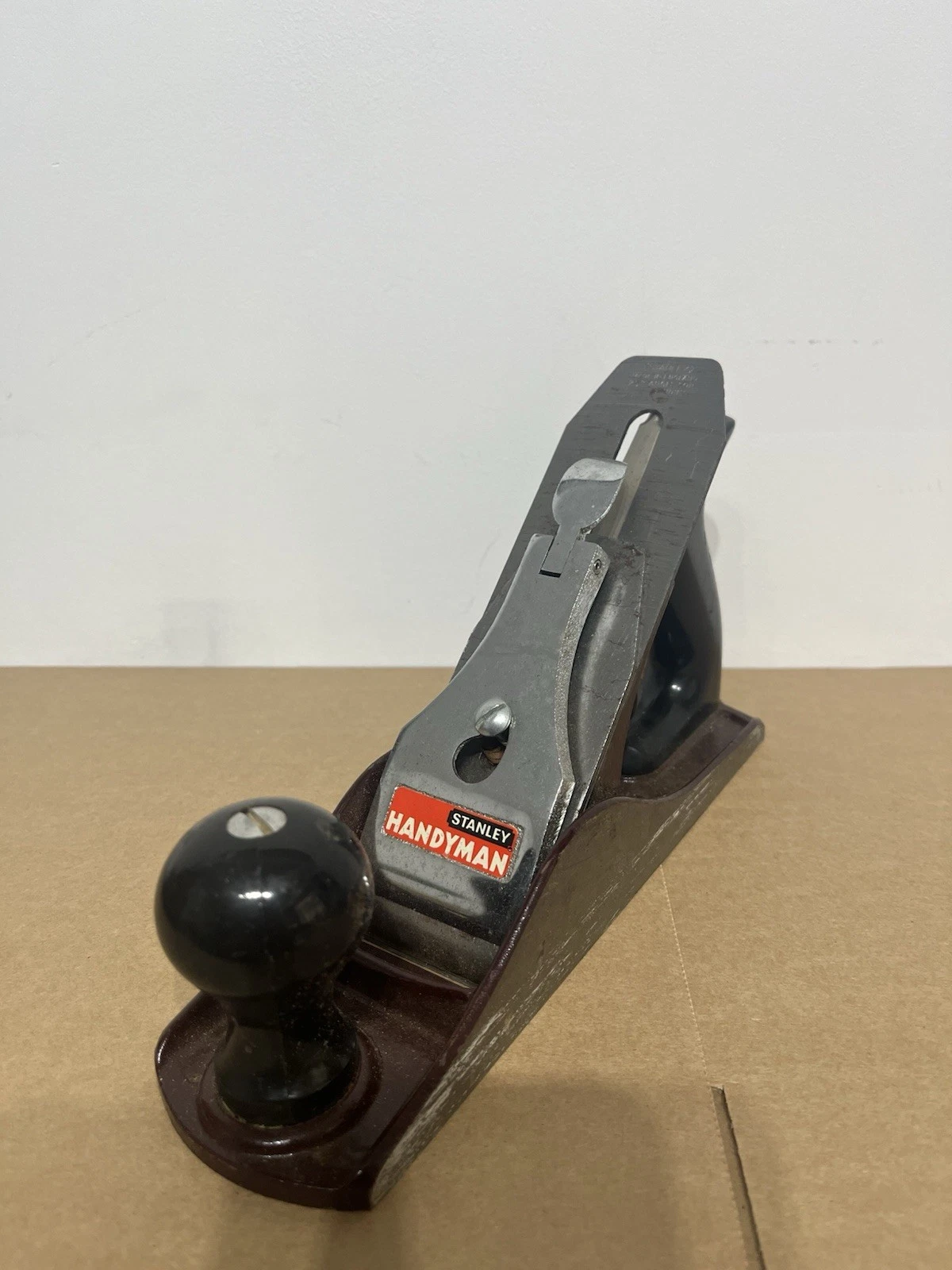 Stanley Handyman 9 inch Plane 12-204 25D Angle For Grinding Made In England
