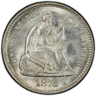 1873 Liberty Seated Half Dime H10C PCGS MS65