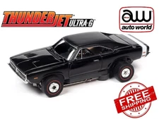 Auto World '69 Dodge Charger R/T Black - Cars & Coffee Tjet 1/64 Scale - SC392
