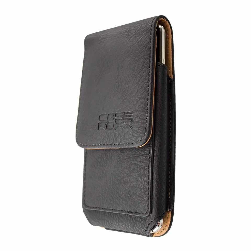 caseroxx Borsa all'aperto per OnePlus One in nero fatto di vera pelle - Immagine 2 di 4