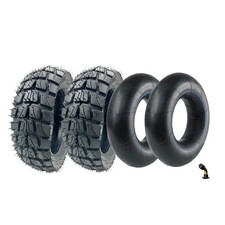 255x80 Scooter Tire Tube 80/65-6 10x3 for 10" Scooter, 6" Rim, 3" Width, Off-...