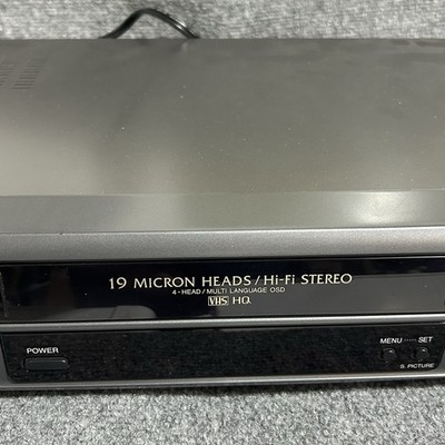 Sharp VC-H954U VCR 4 Head - 19 Micron - Hi-Fi Stereo VHS Player