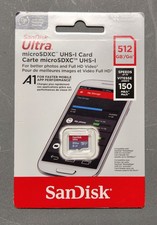SanDisk Ultra 512GB MicroSDXC UHS-I Memory Card