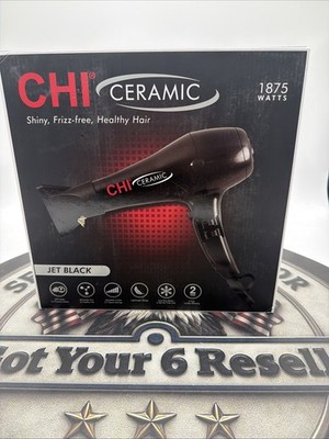 CHI CA2307 1875W Ceramic Hair Dryer - Jet Black
