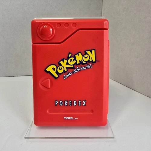 Vintage 1998 Pokedex Pokémon Nintendo Tiger Electronics Handheld Toy WORKING