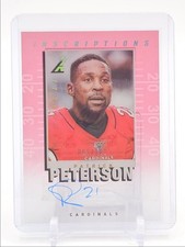 PATRICK PETERSON 2020 PANINI PINNACLE INSCRIPTIONS AUTO /100 Q6638