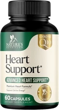 Heart Supplements for Men & Women 1650mg - Antioxidants for Heart Health Support