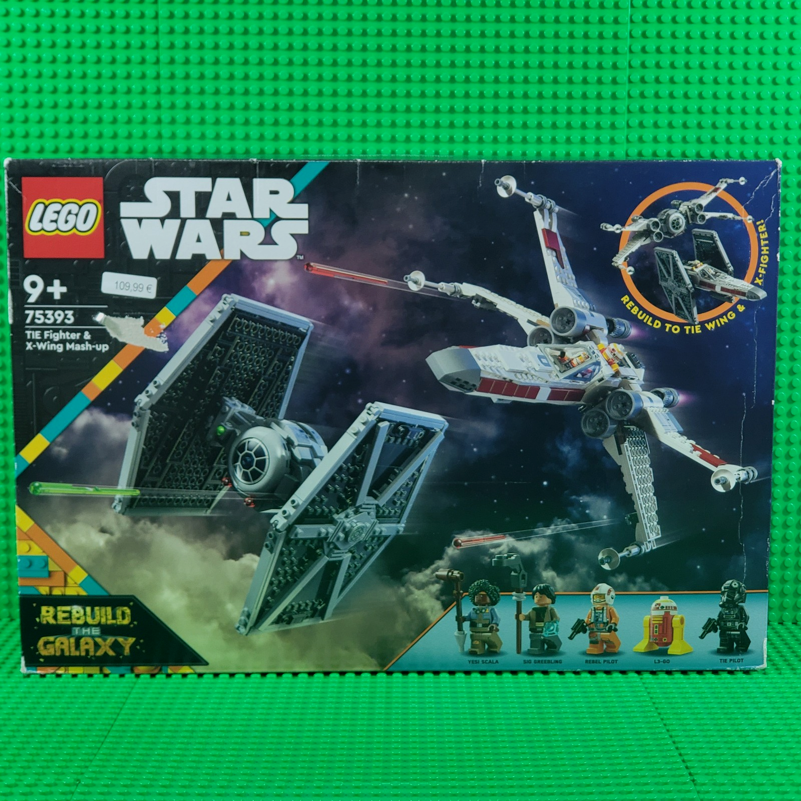LEGO Star Wars 75393 Mashup aus TIE Fighter & X-Wing Rebuild Galaxy - NEU & OVP - Bild 4