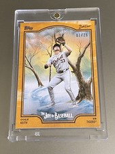 3/25 2025 Topps Joy Of Baseball Bob Ross COLT KEITH Indian Yellow DETROIT TIGERS