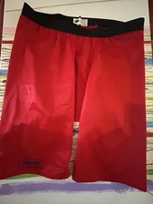 Vintage Reusch Lycra Spandex Compressione Uomo Corto, Rosso, XL