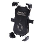 BIKE IT PRO 2 UNIVERSAL MOTORCYCLE HANDLEBAR WIRELESS SMARTPHONE CHARGING CRADLE