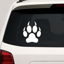 ❤️ Pegatina De Corazón Con Perro Terranova – Vinilo Adhesivo Para Coche, Portátil O Móvil #1488