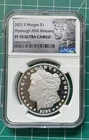 2023-S Morgan Dollar (Modern Issue) Pittsburgh ANA Releases NGC PF70 Ultra Cameo