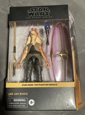Hasbro MEESA Star Wars The Black Series Jar Binks 6 inch Action Figure MIB