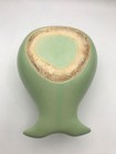 VINTAGE CELERY GREEN STONEWARE SMILEY FACE WHALE PLANTER 7" — photo 5