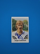 Sammelkarte Bergmann-Verlag -  77/78 Nr 157 - Signiert - Jürgen Grabowski