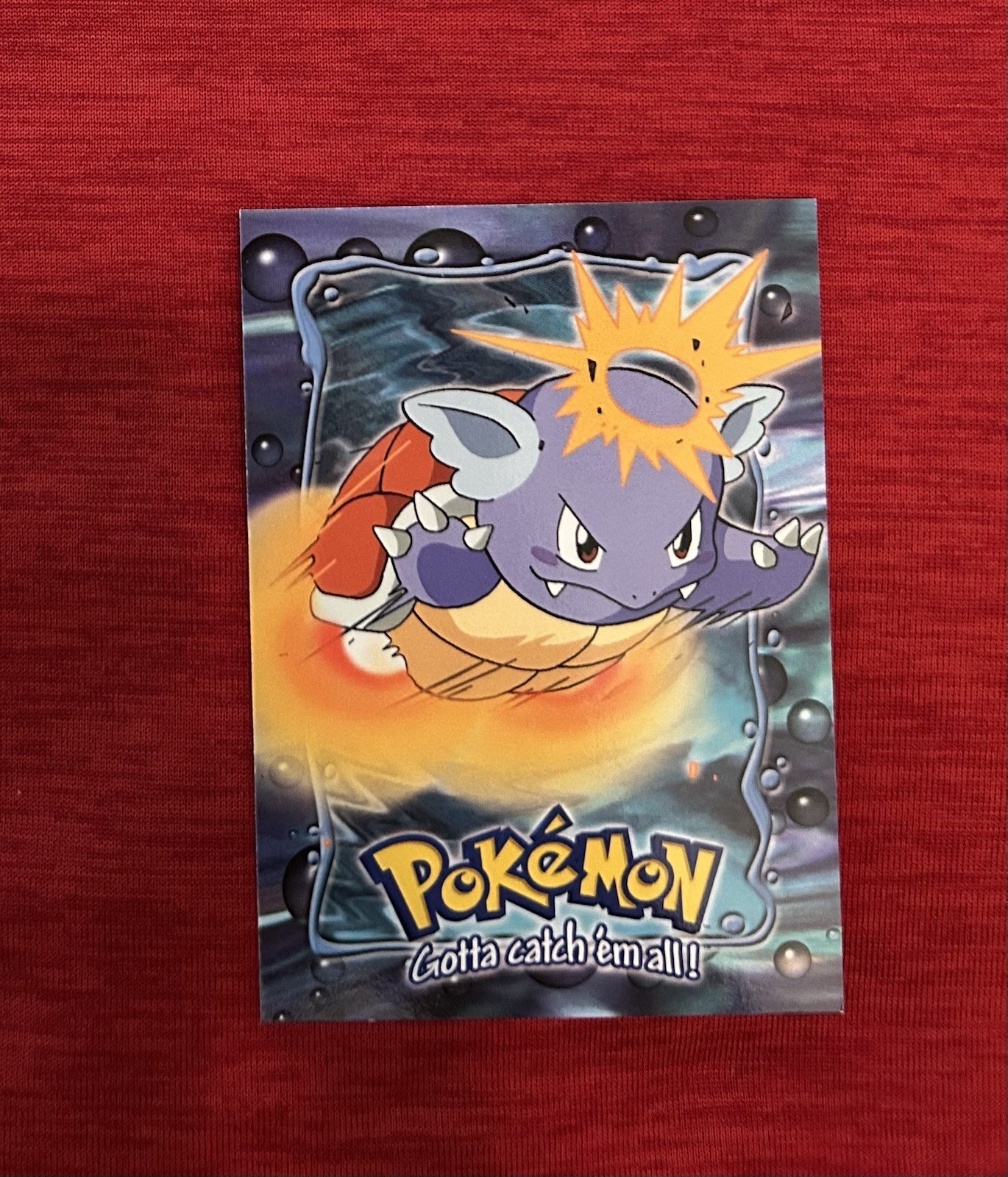1999 Topps Pokemon Wartortle E8! NM! Never Played!!