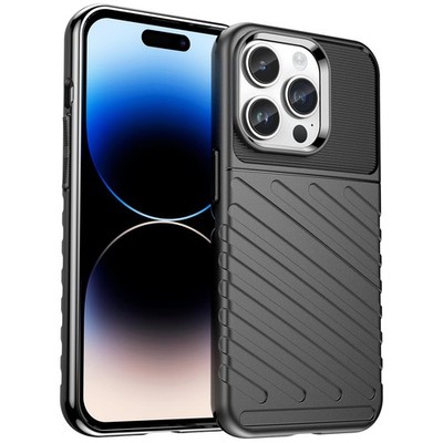 Schutz Hülle gepanzert für Apple iPhone 13 Pro Silikon Slim Case TPU Cover matt