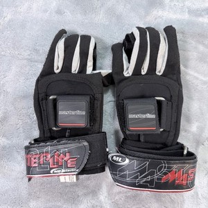 Masterline Pro Locks Tournament Water Ski Gloves Black XS Synthetic Leather