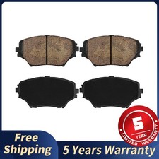 4x Front Ceramic Brake Pads Fit For 2001 2002 2003 2004 2005 Toyota RAV4 D862