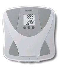 Tanita Body Fat & Water Percentage Scale Silver/Grey New Opened Box FreeShipping